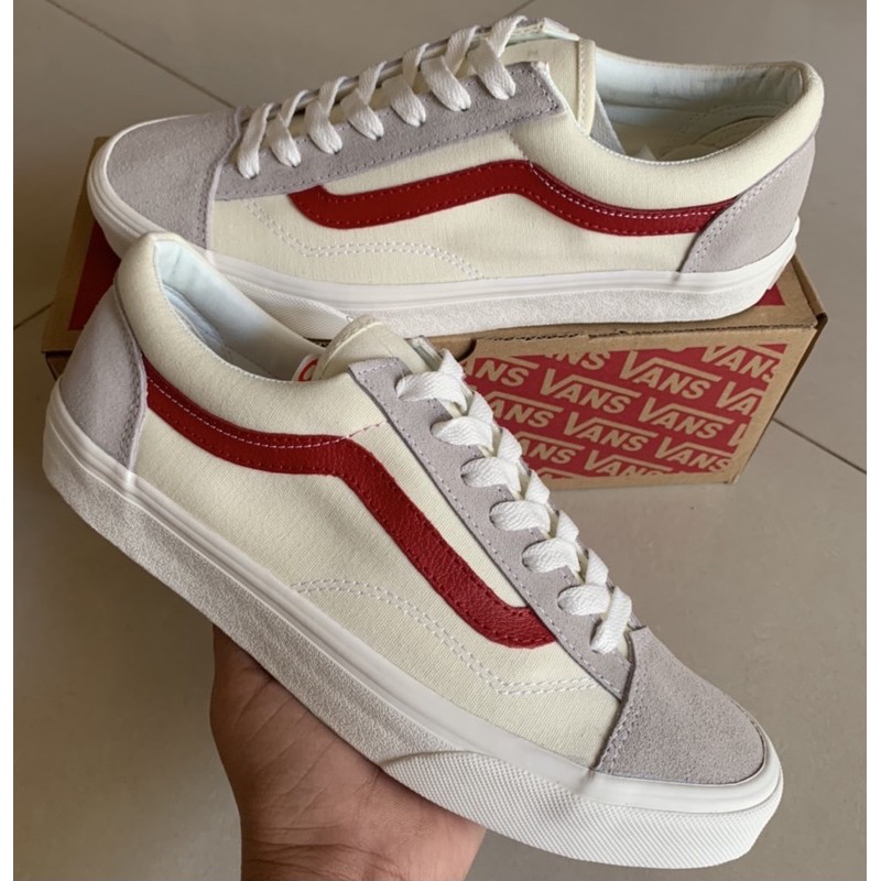 พร้อมส่ง-vans-old-skool-style-36-marshmallow-รุ่นขายดี-แถมกล่อง-จ่ายเงินปลายทางได้