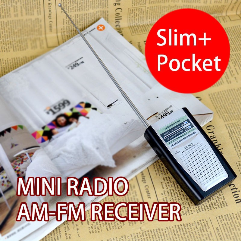 ภาพหน้าปกสินค้าวิทยุ Telescopic AM FM ขนาดเล็ก แบบพกพา จากร้าน hzhineng.th บน Shopee