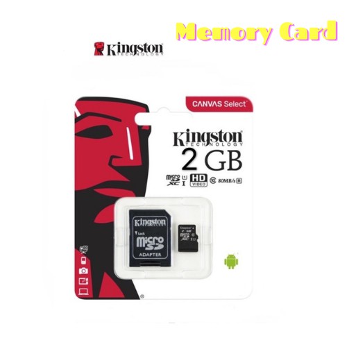 ภาพหน้าปกสินค้าKingston Micro sd card Memory Card 2GB กล้อง/กล้องติดรถยนต์ / โทรศัพท์มือถือ จากร้าน dengxueyi บน Shopee