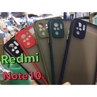 RedmiNote10✨มาใหม่พร้อมส่ง✨เคสขอบนิ่มหลังขุ่นแบบคลุมกล้องFor Redmi Note10(4g)Redmi note10(5g) Redmi note10pro