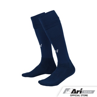 ARI LONG SOCKS - DARK NAVY ถุงเท้า อาริ ยาว สีกรมท่า