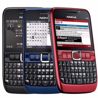 โทรศัพท์มือถือโนเกียปุ่มกด NOKIA  E63 (สีดำ) 3G/4G  รุ่นใหม่2020