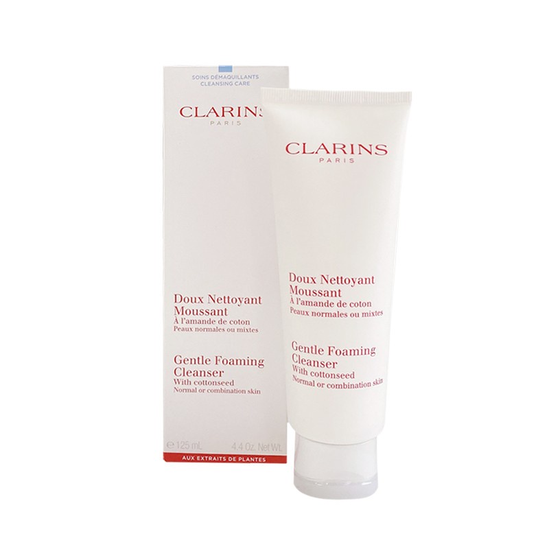 clarins-gentle-foaming-cleanser-with-cottonseed-125ml-ราคาดีที่สุด