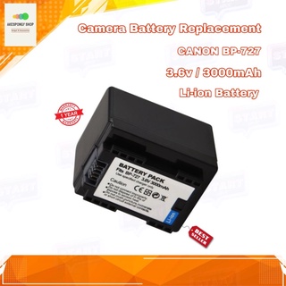 แบตกล้อง Camera Battery Canon BP-727 BP-709 BP-718 (3.6v/3000mAh) Li-ion Battery รับประกัน 1 ปี