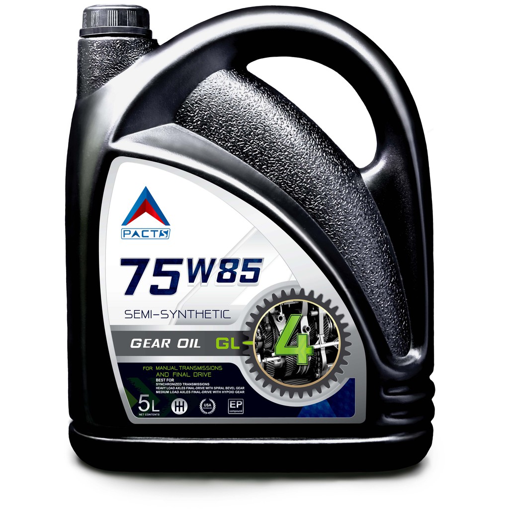 น้ำมันเกียร์กึ่งสังเคราะห์ Gear Oil GL-4 75W-90 / 75W-85 / 75W-80 5 ...