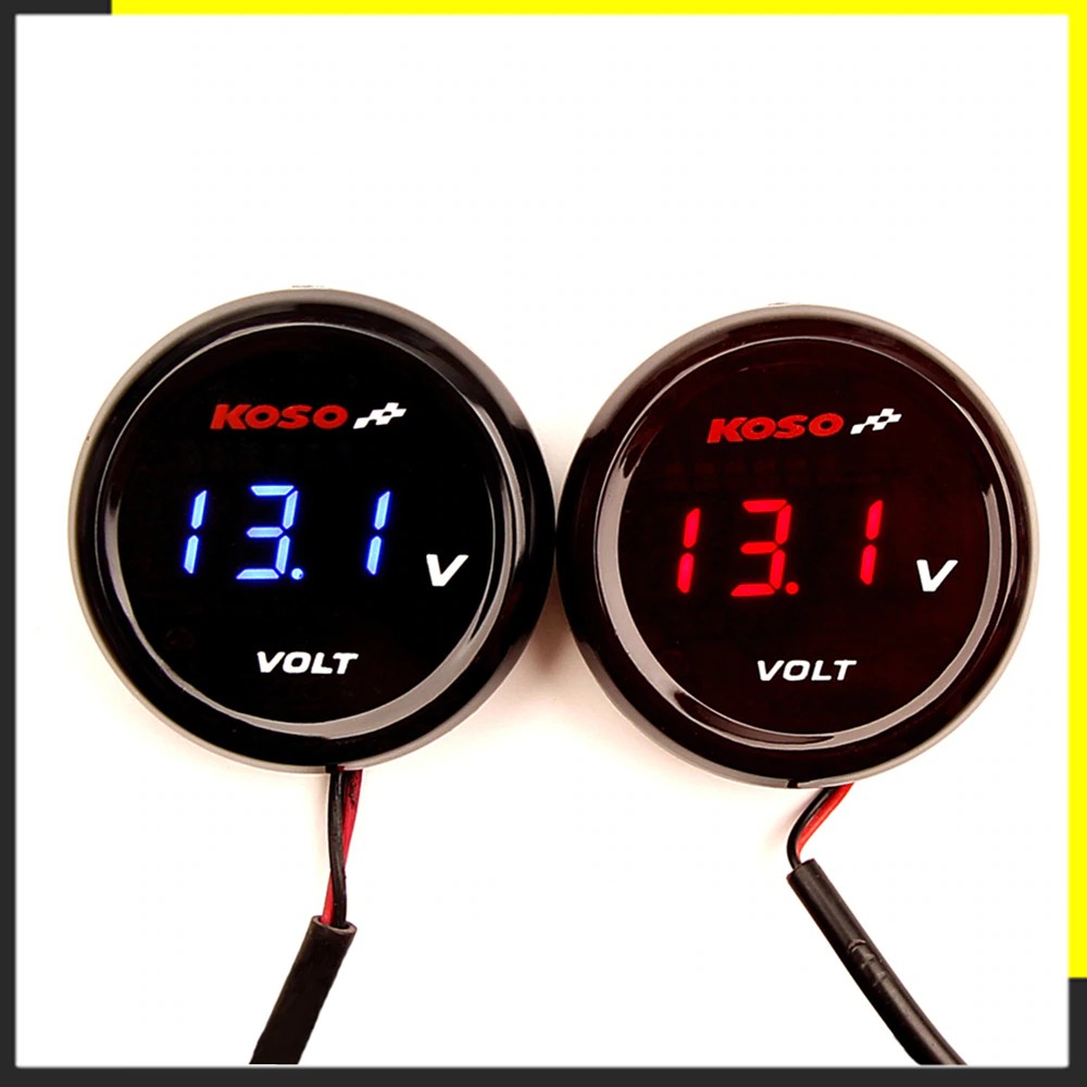 วัดโวลท์-koso-แบบกลม-ของแท้-koso-volt-meter