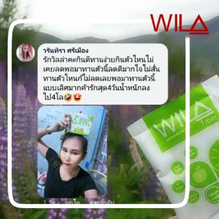 ภาพขนาดย่อของภาพหน้าปกสินค้าดีท๊อกซ์ ไฟเบอร์ ลดพุง wila brand 3 กล่อง1,000(จากปกติ1,170) วิลาไฟเบอร์ จากร้าน wila_beauty บน Shopee ภาพที่ 3