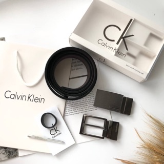Calvin Klein Belt and Buckle Set