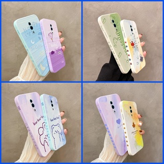 เคส oppo reno Case oppo reno เคสโทรศัพท์ซิลิโคนแบบนุ่มป้องกันการกระแทกสําหรับ