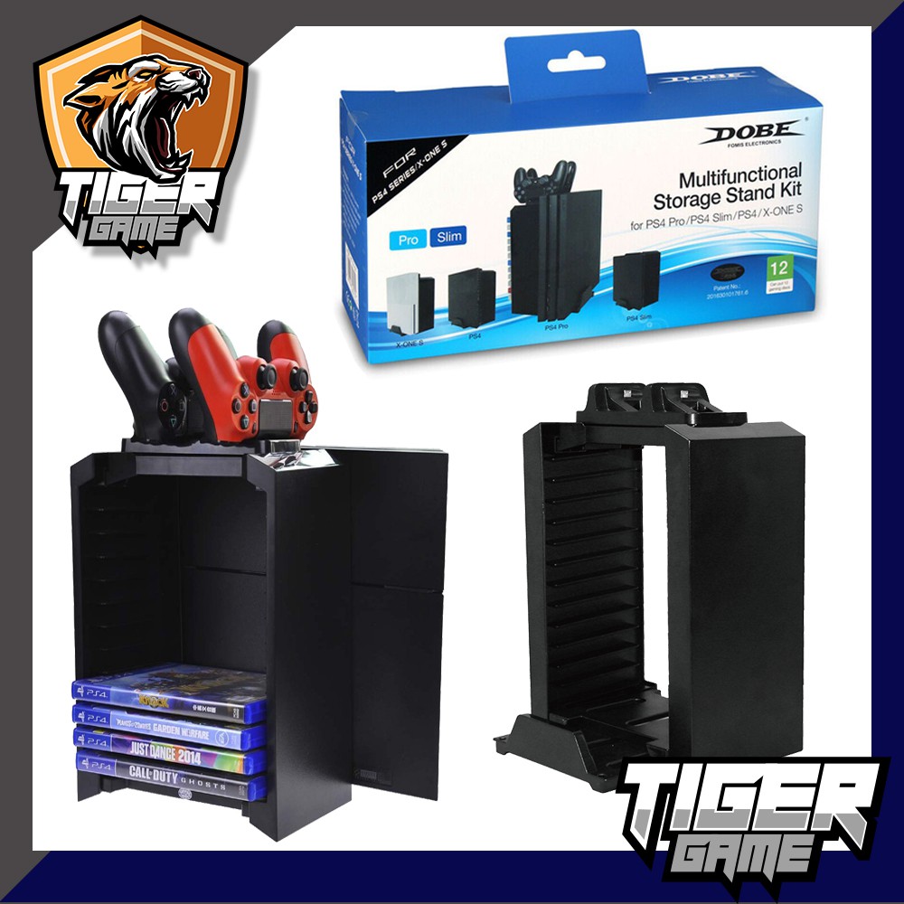 Dobe Multifunctional Storage Stand Kit (ขาตั้งเครื่อง ps4)(ขาตั้ง