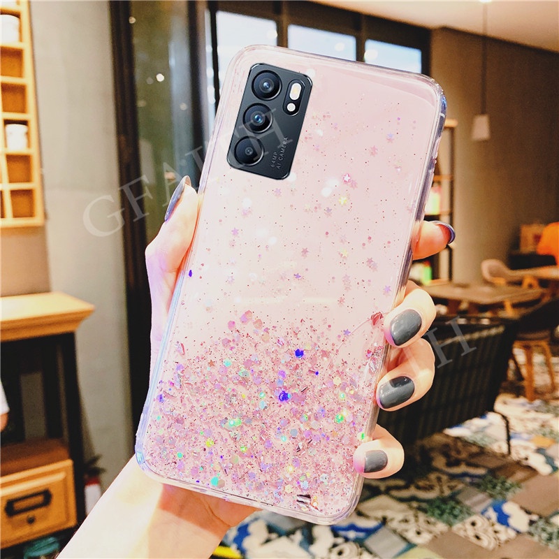 เคสโทรศัพท์-oppo-reno-6z-5-5pro-marvel-edition-4-4pro-4z-5g-4g-new-phone-case-bling-clear-black-green-pink-star-space-tpu-soft-back-cover-casing-เคส-reno6-z-reno5-pro-reno4-z-pro