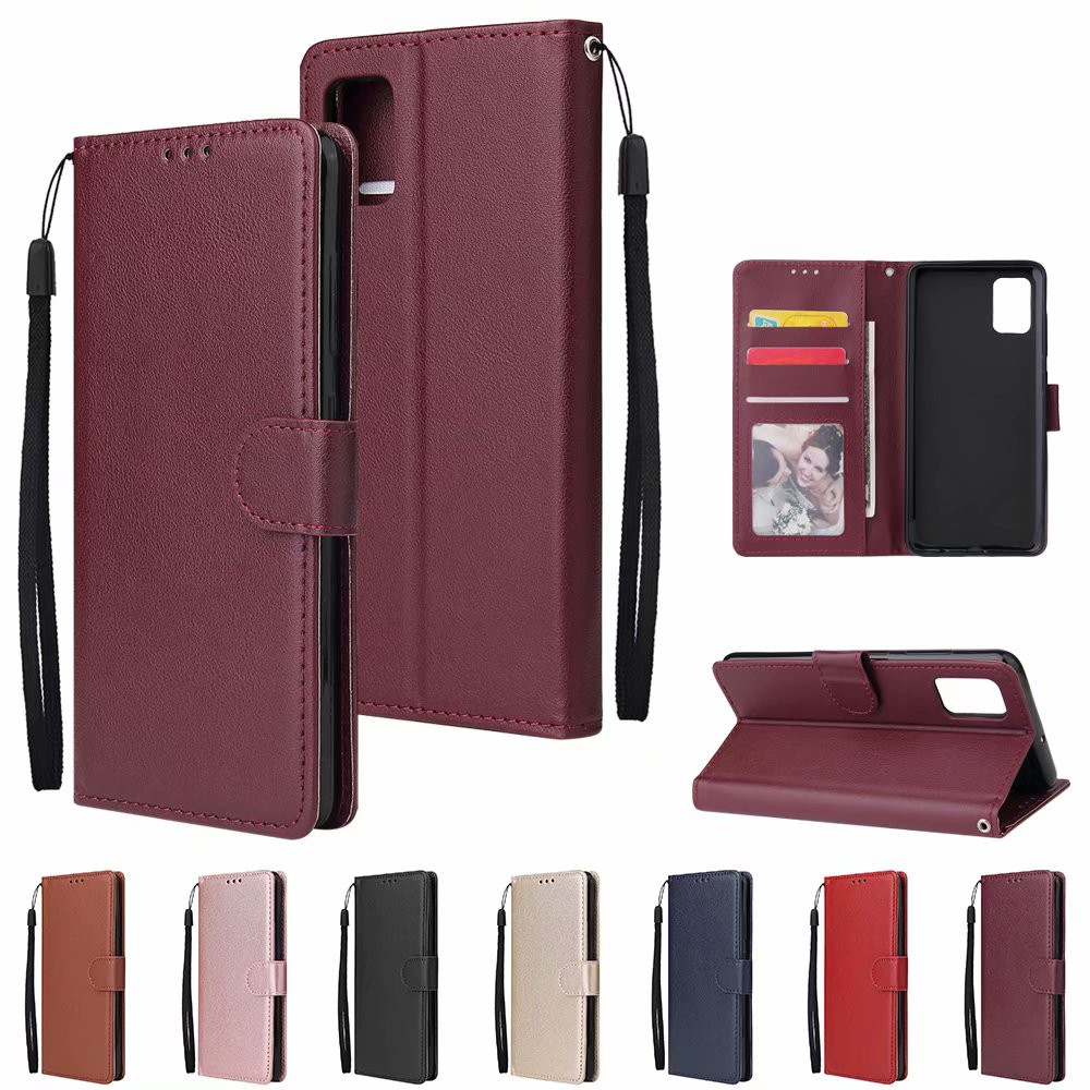 ภาพหน้าปกสินค้าเคส Samsung Galaxy A31 A01 Core M51 M31 M21 M32 M22 M30s Flip Cover Wallet Case Leather เคสหนัง Card Slots Stand เคสฝาพับ เคสเคสโทรศัพท์หนังฝาพับพร้อมช่องใส่บัตรสําหรับ SamsungGalaxy SamsungM22 SamsungM32 Samsunga31 SamsungM51 SamsungM21 SamsungA01 จากร้าน icases.th บน Shopee