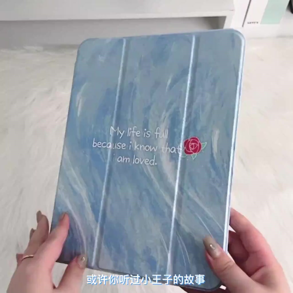 เคส-ipad-เคสไอเเพด-รูปแบบน่ารัก-แผ่นหลังอะครีลิ-gen10-gen9-2021-เคสไอแพด2020-air5-10-9-11pro-gen8