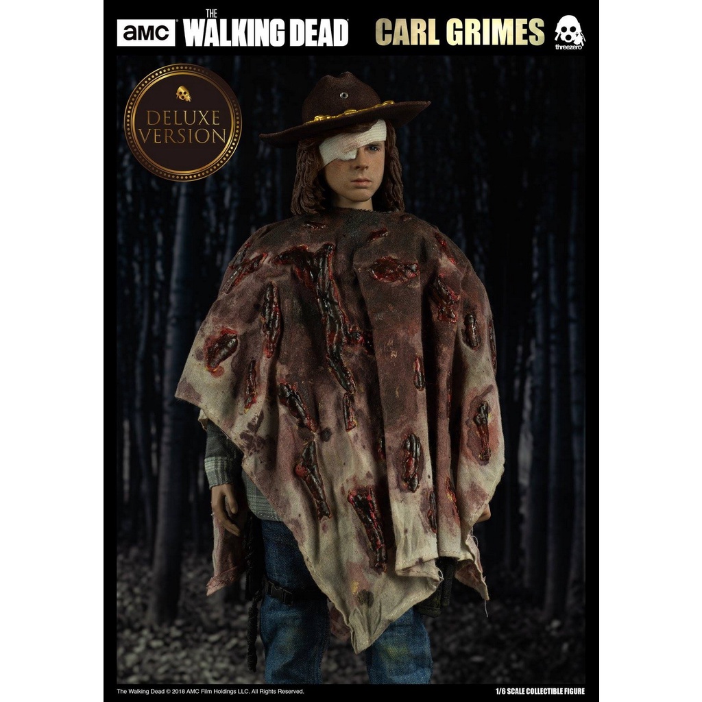 พร้อมส่ง-ฟิกเกอร์-โมเดล-ของสะสม-threezero-3z0062-amc-the-walking-dead-carl-grimes-deluxe-version