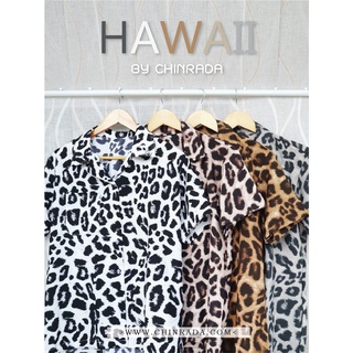 ❄ลด 15% โค้ด CHINDEC❄ เสื้อฮาวาย hawaii เชิ้ตเกาหลี สินค้ามาใหม่ ลายเสือ ผ้านิ่มขึ้น สไตล์เกาหลีมาแรง
