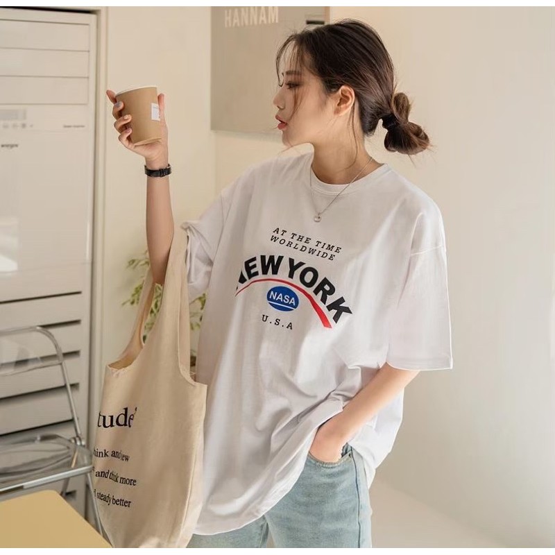 เสื้อยืด-oversize-สกรีนลาย-new-york-s-4xl