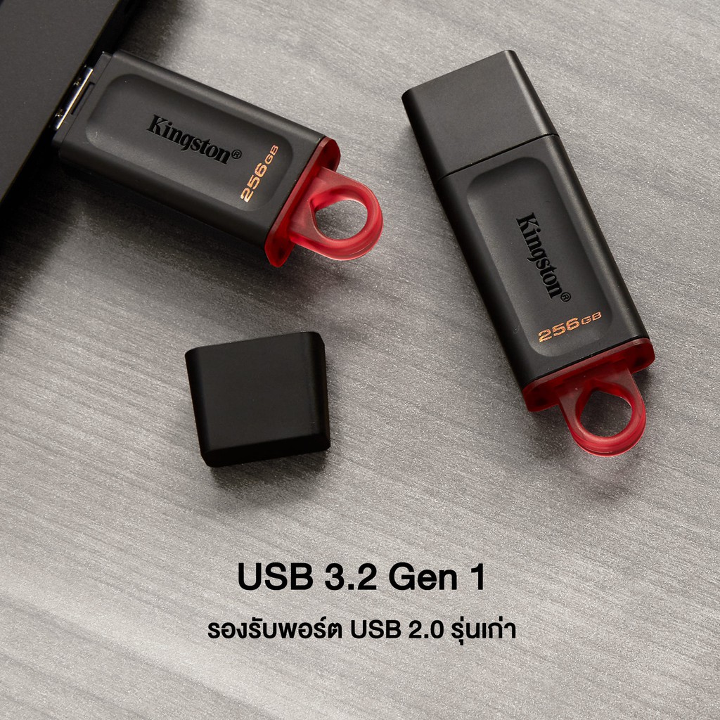 ภาพสินค้าแฟลชไดรฟ์ KINGSTON DataTraveler Exodia DTX 32GB 64GB 128GB USB 3.2 ประกันศูนย์ 5 ปี จากร้าน clickitshop บน Shopee ภาพที่ 1