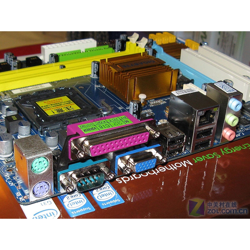 ภาพสินค้าGIGABYTE GA-G31M-ES2L Desktop Motherboard G31 Socket LGA 775 For Core 2 PentiumD DDR2 4G Used G31M-ES2L Mainboard จากร้าน yagao.th บน Shopee ภาพที่ 7