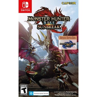 ภาพหน้าปกสินค้า[+..••] พร้อมส่ง ⛟ ผ่อน 0% | NSW MONSTER HUNTER RISE + SUNBREAK SET (ENGLISH) (เกม Nintendo Switch™ 🎮) ที่เกี่ยวข้อง