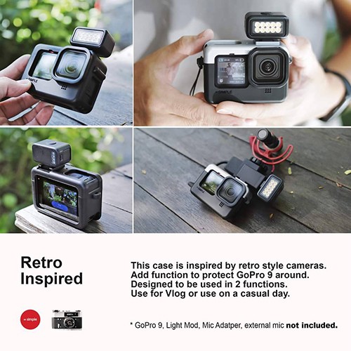 gopro-12-11-10-9-case-6-in-1-เคสกล้องโกโปร-สไตล์เรโทร-สำหรับ-ถ่าย-vlog