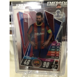 2020-21 Topps Chrome Match Attax UEFA Champions League Europa League Soccer Barcelona