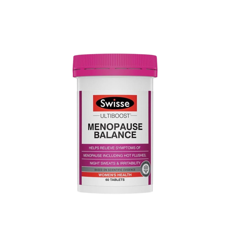 swisse-ultiboost-menopause-balance-60-tablets-อาการวัยทอง-ไม่สบายตัว-หมดประจำเดือน-ปวดกระดูก-หลับยาก