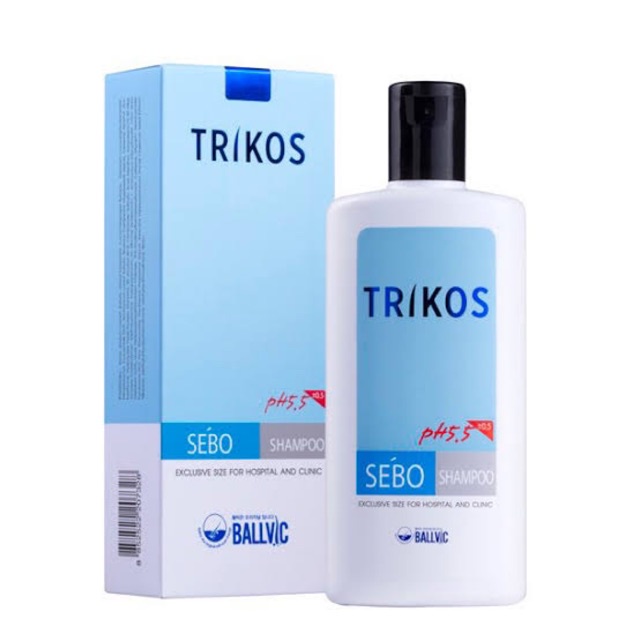 (พร้อมส่ง) TRIKOS SEBO SHAMPOO 180 ml แชมพูสระผม (หมดอายุ22/2/24