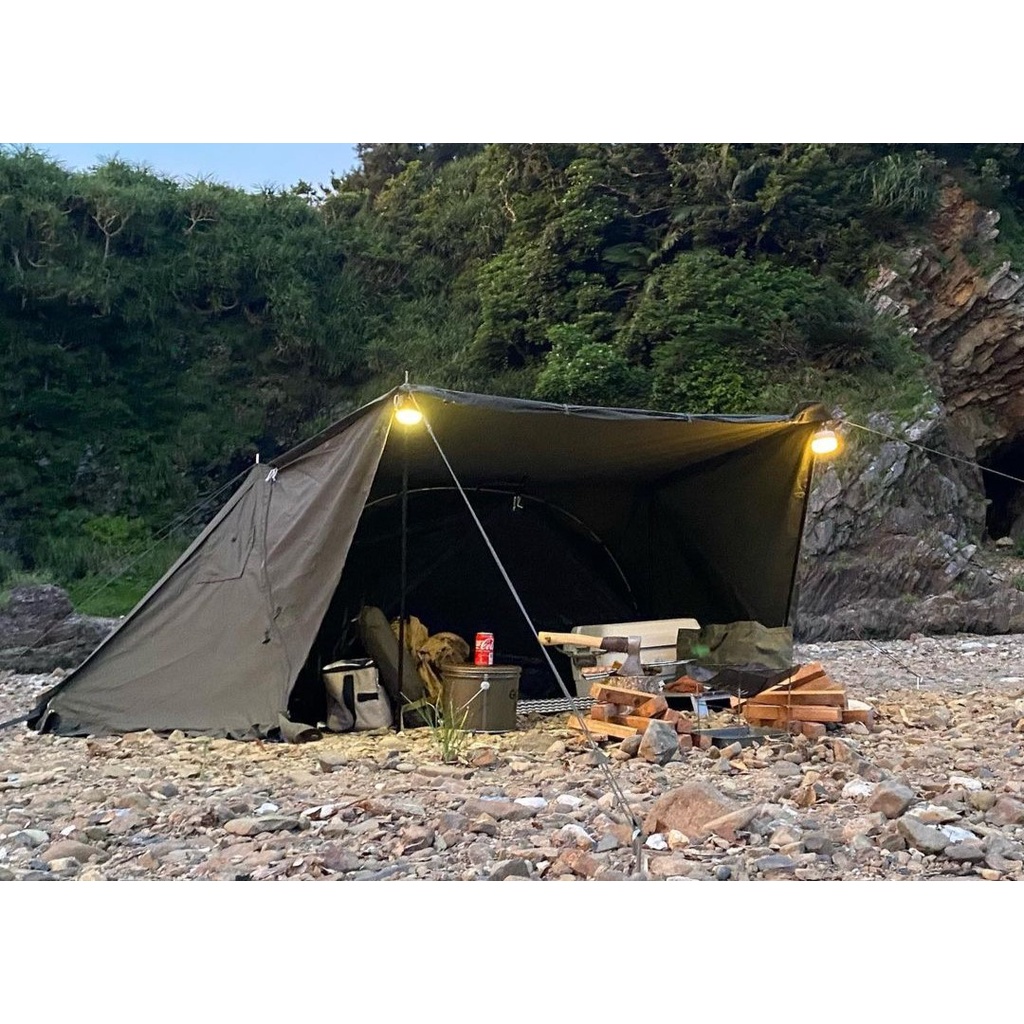 ส่งด่วน/ส่งไว/จัดส่งทุกวัน/มีประกัน] BUNDOK Solo Base EX Tent BDK