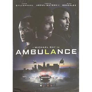 Ambulance (2022, DVD) / ปล้นระห่ำ ฉุกเฉินระทึก (ดีวีดี)