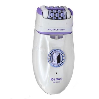 kemei-เครื่องถอนขนและโกนขน-ระบบไฟฟ้า-2in1-รุ่น-km-2668