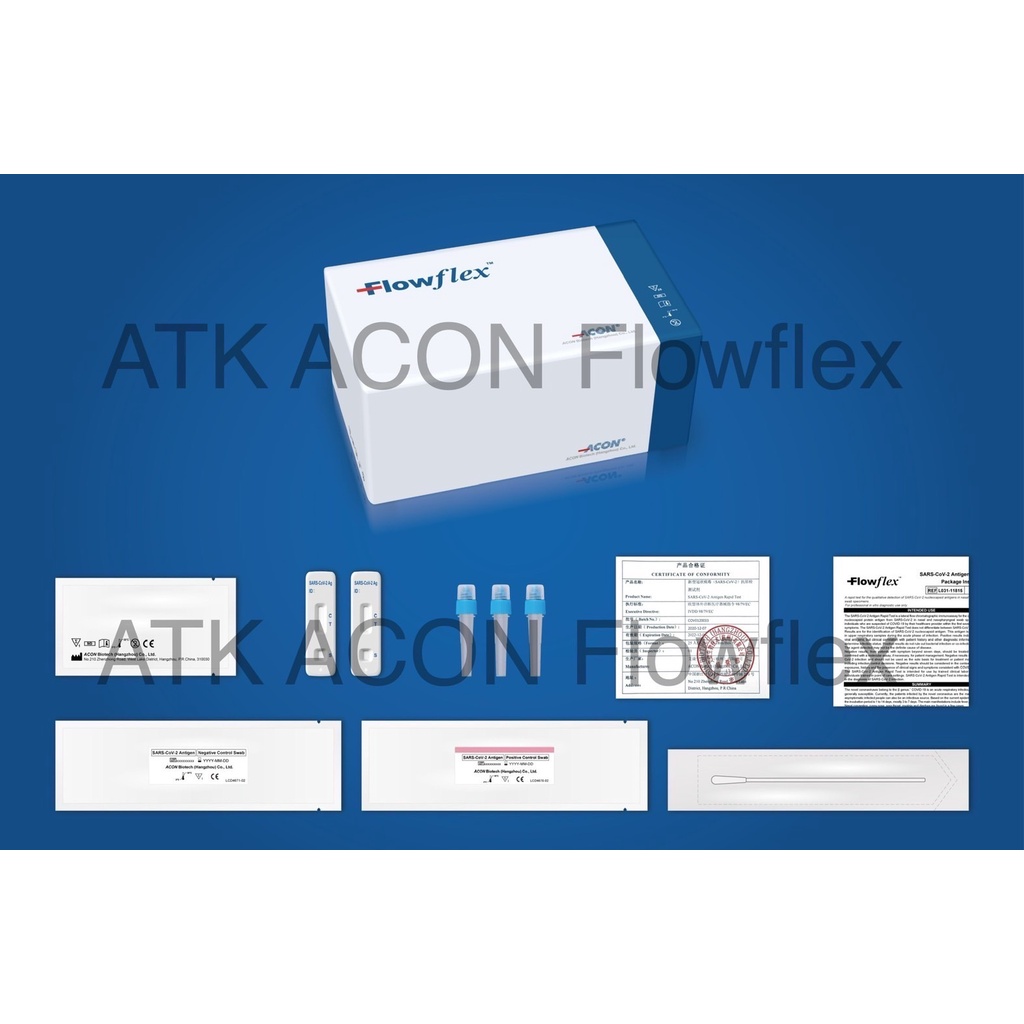 flowflex-แบบตรวจเฉพาะโควิด-และแบบตรวจ3เชื้อ-โควิด-ไข้หวัดใหญ่สายพันธุ์a-amp-b-ไม้สว๊อปจมูกก้านยาว-ชุด1กล่อง-25test