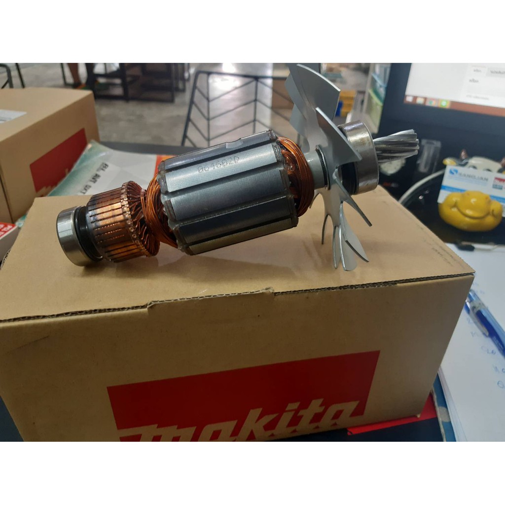 makita-armature-for-model-5103n-5201n-part-no-510007-3-ทุ่นเลื่อยไฟฟ้า-ยีห้อ-มากีต้า-รุ่น-5103n-made-injapan