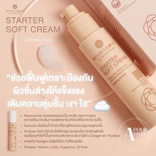 moleculogy-starter-facial-wash-soft-cream-and-sunscreen-พร้อมส่ง