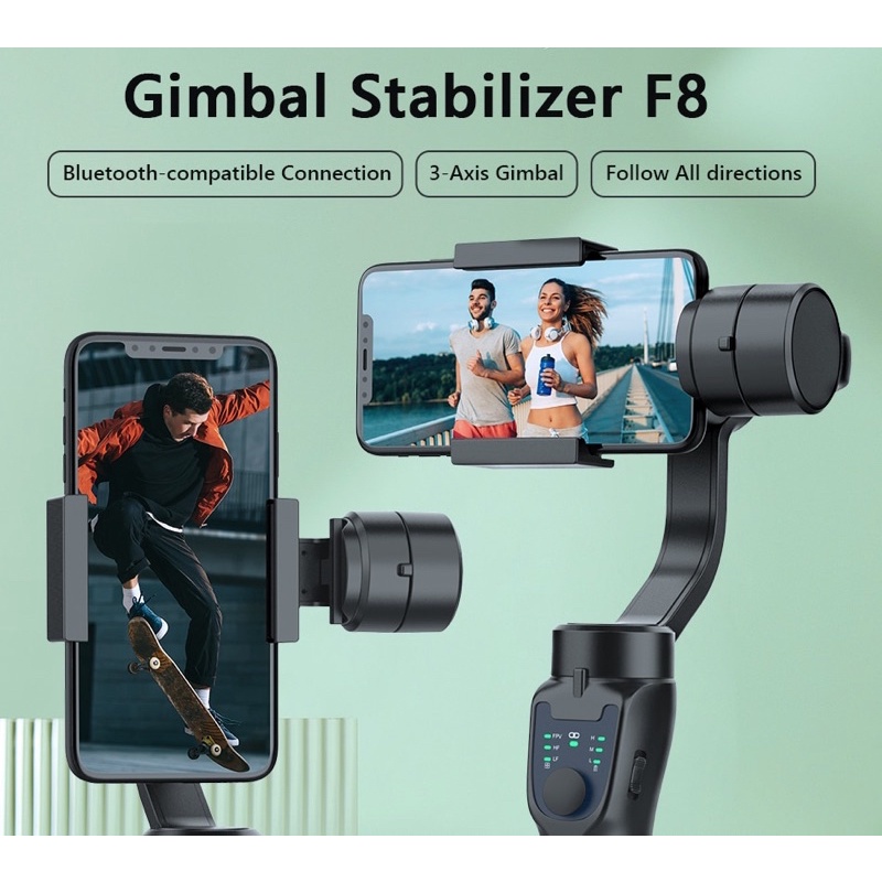 new-ไม้เซลฟี่ระบบกันสั่นgimbal-stabilizer-l08-f6-ไม้กันสั่น-gopro-ไม้กันสั่น-ไม้กันสั่น-3-แกน-มอเตอร์ไม่มีเสียงรบกวน