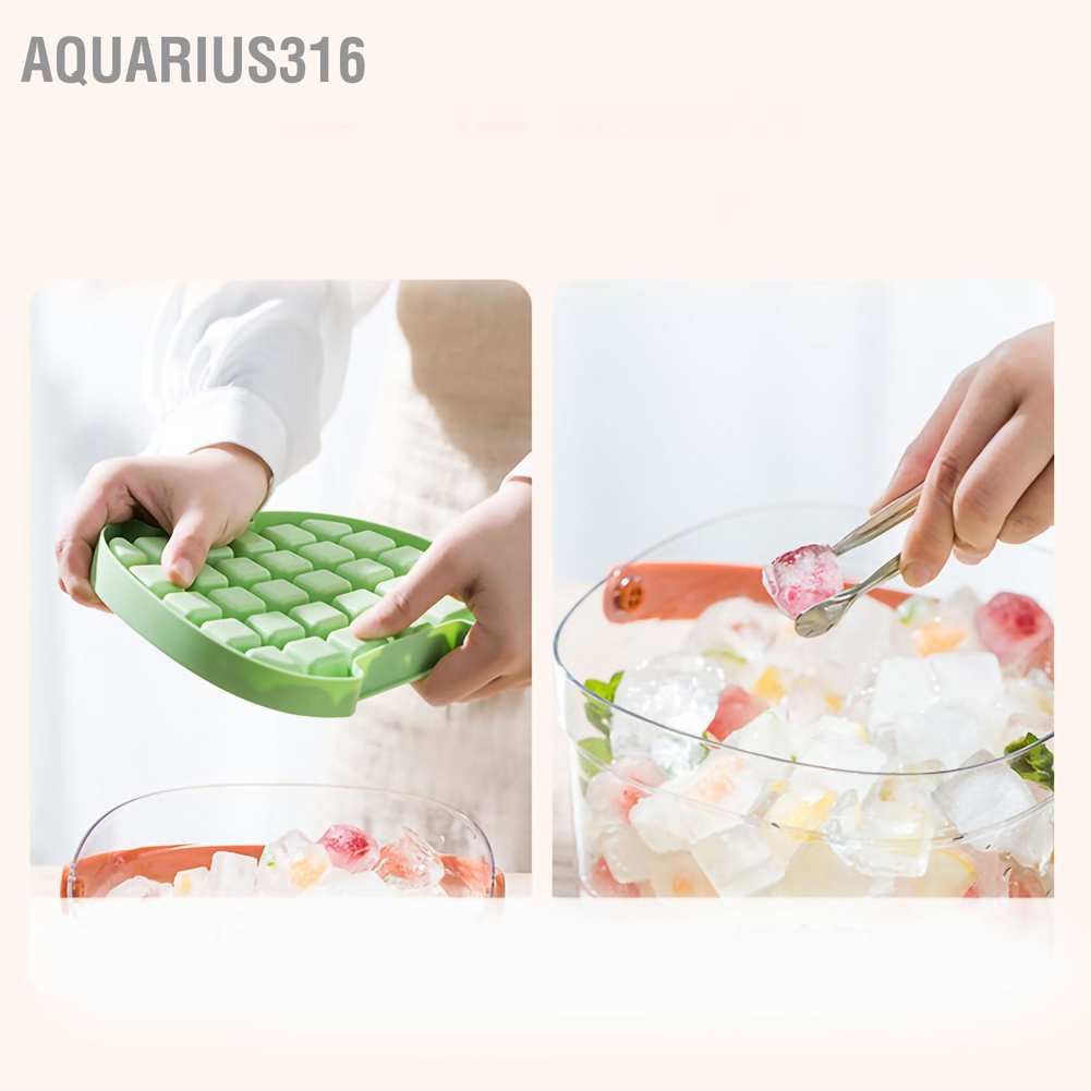 aquarius316-แม่พิมพ์น้ําแข็ง-พร้อมที่จับถังเก็บ-ความจุขนาดใหญ่-สําหรับบ้าน