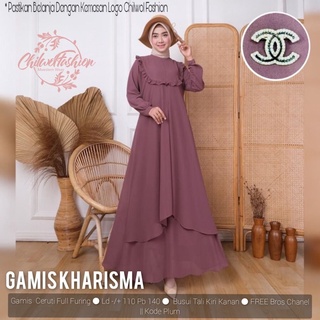 ~CHILWOL~CHILWOL~ชุดเดรส Gamis~ GAMIS~SYARI GAMIS~KHARISMA โดย CHILWOL~ORI SOLO