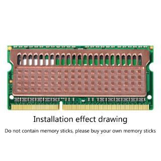 แผ่นฮีทซิงก์ทองแดง สำหรับหน่วยความจำ RAM แล็ปท็อป โน๊ตบุ๊ก DDR1 DDR2 DDR3 DDR4