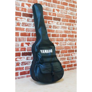 สินค้า 🎥 Yamaha กระเป๋ากีต้าร์โปร่ง แบบหนัง บุฟองน้ำ ขนาด 41 นิ้ว (สีดำ) กระเป๋ากีต้าร์ยามาฮ่า กระเป๋ากีต้าร์ / ส่งด่วนเคอรี่