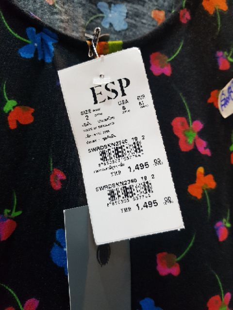 esp-ป้ายห้อย1-495ขายแค่350-เดรสสั้นป้ายห้อยมือ1แบรนด์เนม