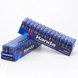 ถ่าน Handa ถ่าน 60 ก้อน แบตเตอรี่ ถ่านทดลองสินค้า สำหรับ อุปกรณ์อิเล็คทรอนิกส์ ใช้งานสารพัดประโยชน์