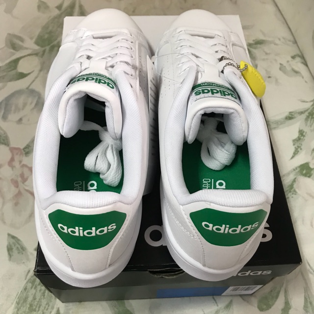 ขาย ‼️ ราคาเต็ม 2,300 ขาย 1,590 ฿ adidas neo cloudfoam advantage clean vs  white/green | Shopee Thailand