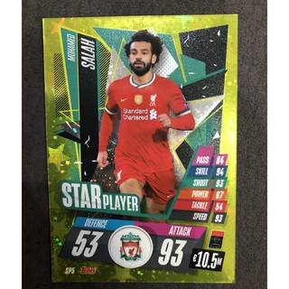 2020-21 Topps UEFA Champions League Match Attax Cards Star Player