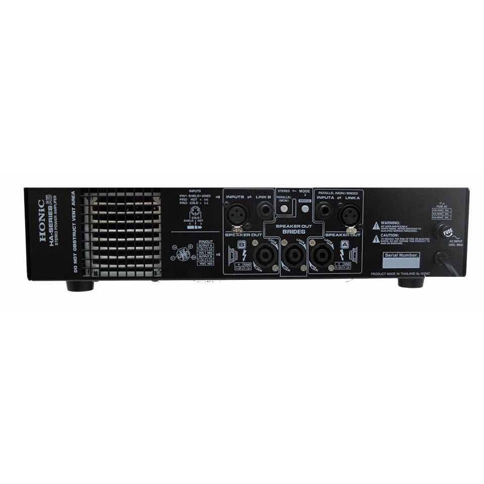 honic-รุ่น-ha-800-เพาเวอร์แอมป์-2ch-200w-x-2-ที่-8-bridge-mono-600w-ที่-8-สินค้าใหม่แกะกล่องทุกชิ้นรับรองของแท้100