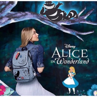 Kipling Disneys Alice in Wonderland Printed Backpack กระเป๋าเป้ Limited คอลเลคชั่น ALICE