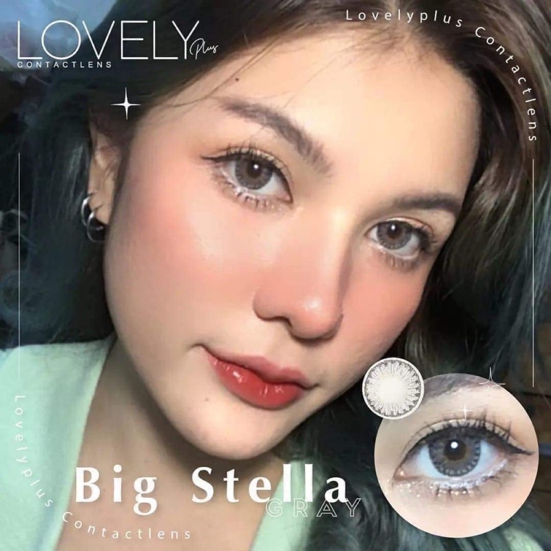 big-stella-gray-lovely-lens-ขนาดbig-ตาโต-เลนส์จดทะเบียนถูกต้อง-บิ๊กอาย-คอนแทคเลนส์-bigeyes