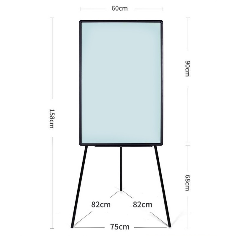 กระดานฟลิปชาร์ท-กระดานไวท์บอร์ด-มีขาตั้ง-แม่เหล็ก-พับเก็บได้-ขนาด-60x90-ซม-กระดานขาตั้ง-whiteboard-flipchart