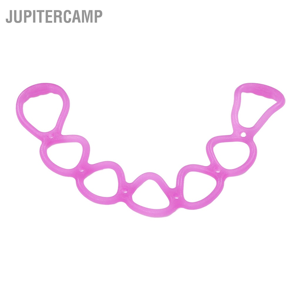 jupitercamp-เชือกยางยืด-7-รู-อเนกประสงค์-สีม่วง-สําหรับออกกําลังกาย-เล่นโยคะ-ฟิตเนส