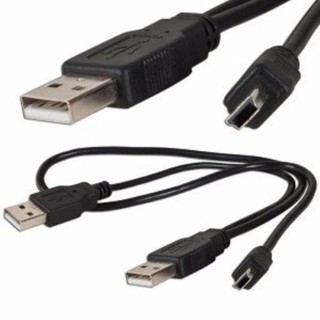 ภาพหน้าปกสินค้าDi shop Cable Y-USB TO 5 pin สาย USB 2.0 ต่อ External Box แก้ปัญหาไฟ usb ไม่พอต่อ external harddisk 2.5 ที่เกี่ยวข้อง