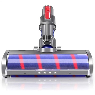 อุปกรณ์เสริมหัวแปรงลูกกลิ้ง LED แบบเปลี่ยน สําหรับเครื่องดูดฝุ่นไร้สาย v7 v8 v10 v11 v15