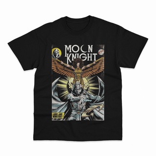 เสื้อยืดผู้ เสื้อยืด พิมพ์ลาย Marvel Moon Knight Gods And Monsters สไตล์วินเทจ S-5XL